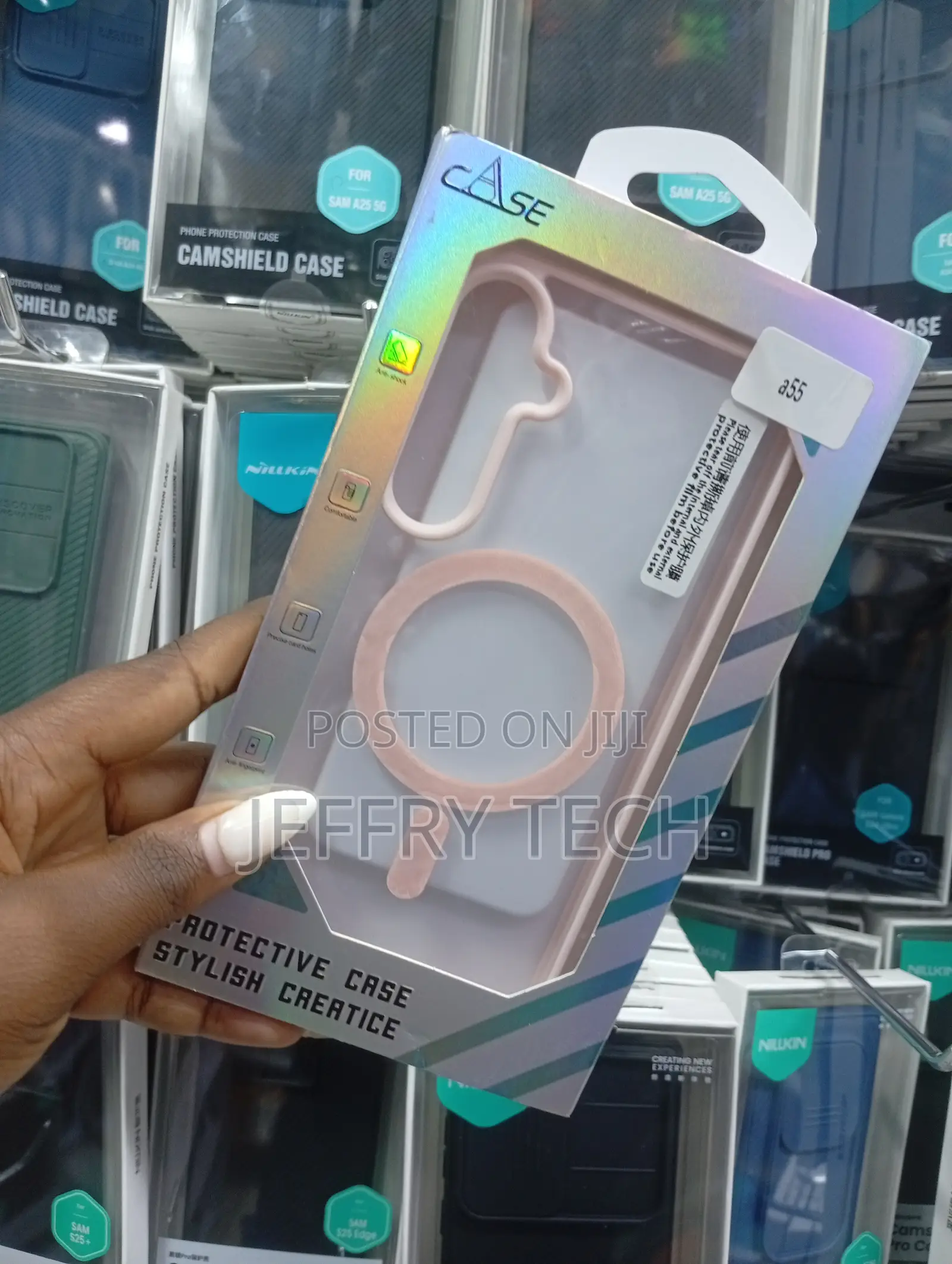 Samsung Galaxy A55 5g Newskin" Magsafe-Compatible Protective Case