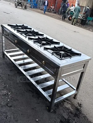 Cookers Four Burner Stainless Steel