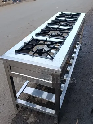 Cookers Four Burner Stainless Steel