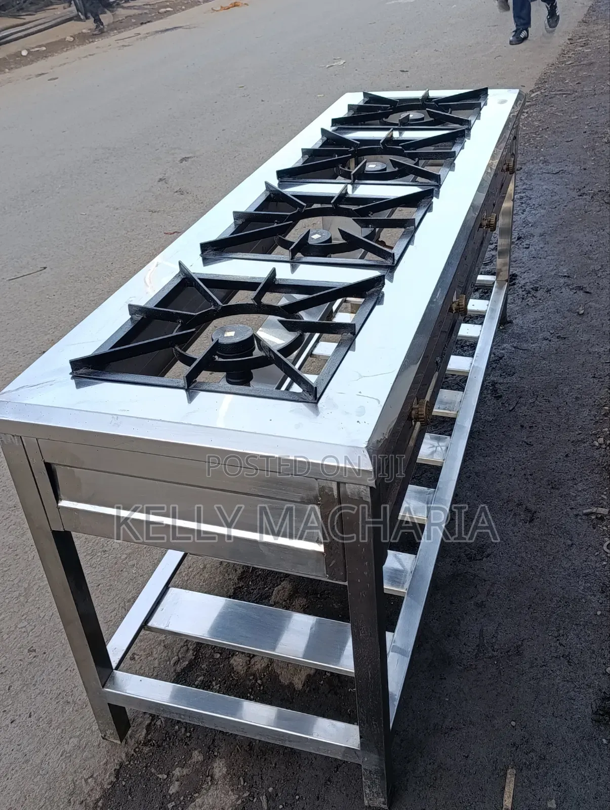 Cookers Four Burner Stainless Steel
