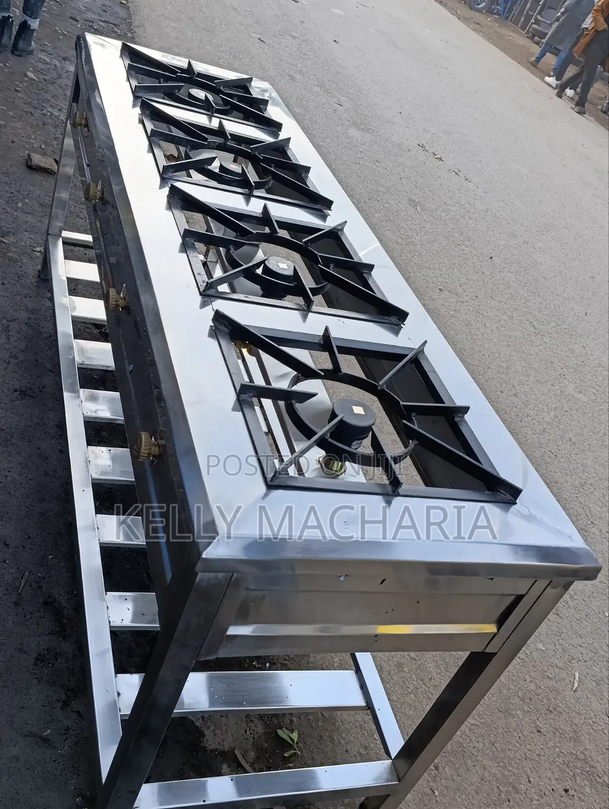 Cookers Four Burner Stainless Steel
