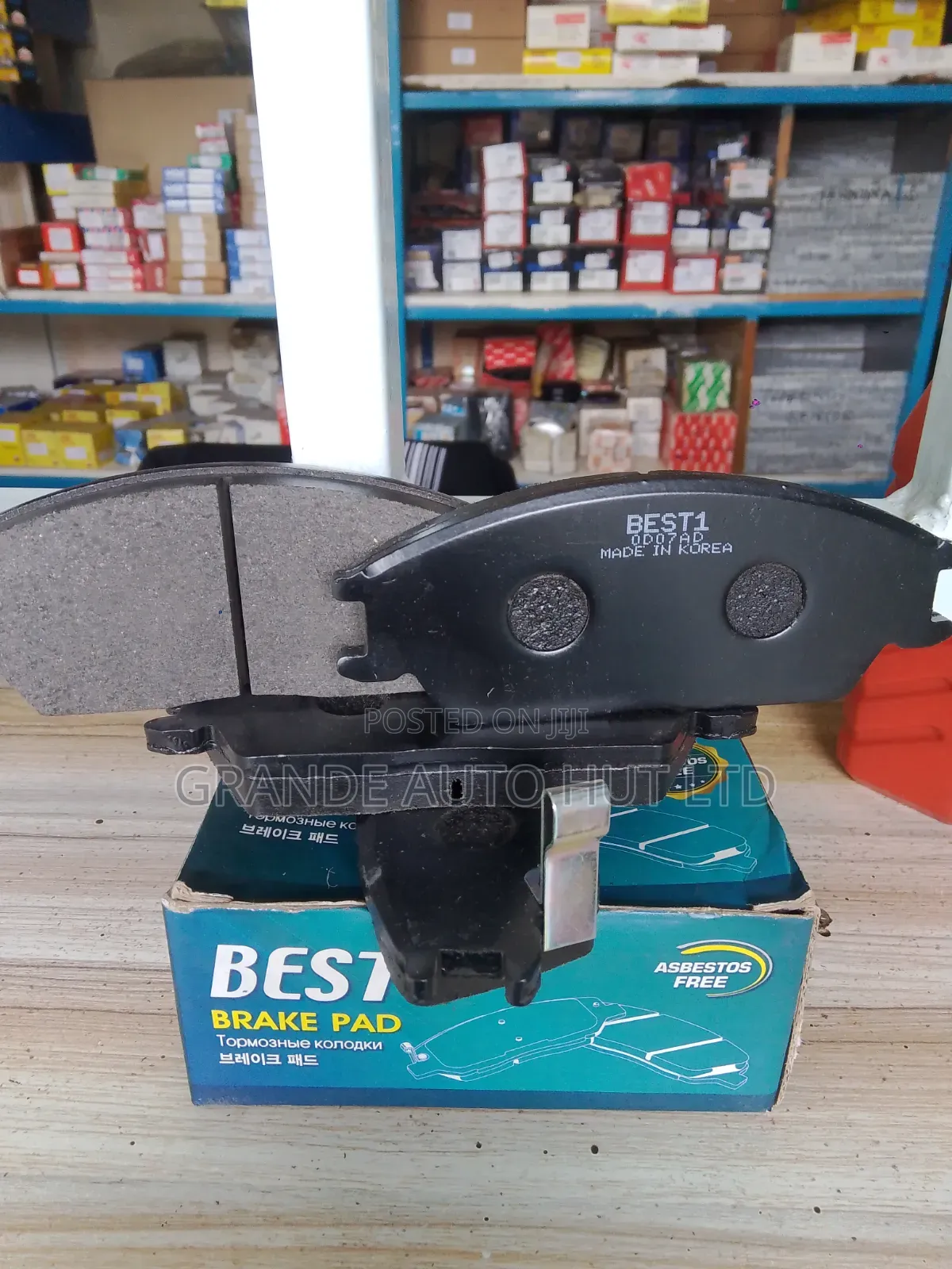 Best 1 Brake Pads Front for Hyundai Accent or Excel