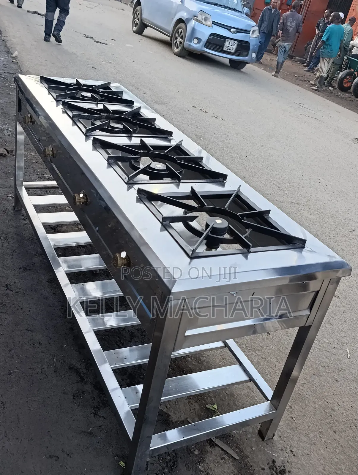 Cookers Four Burner Stainless Steel