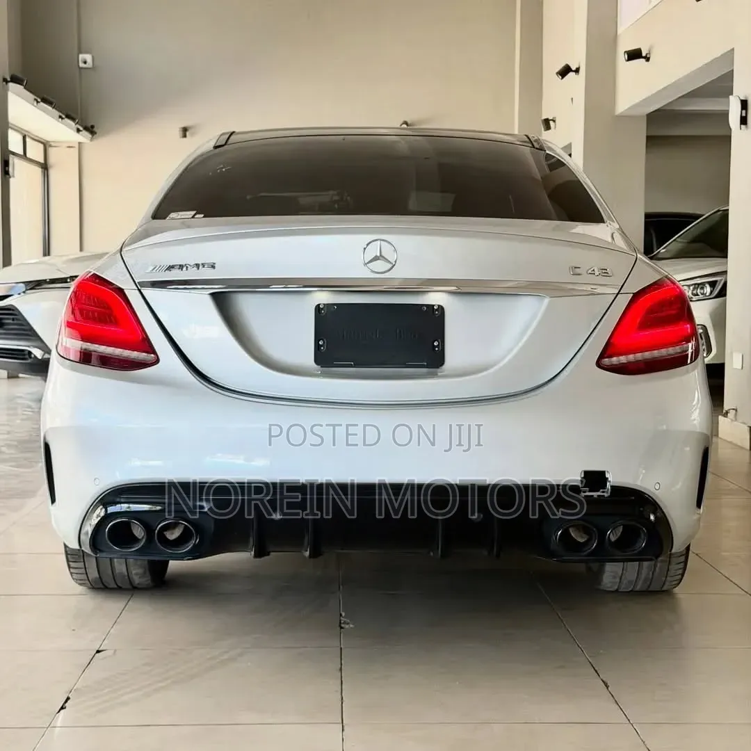 Mercedes-Benz C43 4Matic Coupe AWD (3.0L V6 9AM) 2018 White