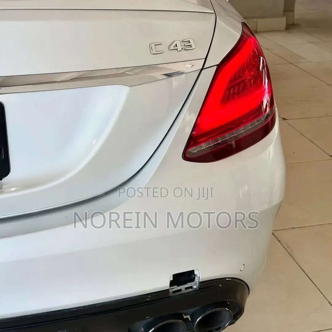 Mercedes-Benz C43 4Matic Coupe AWD (3.0L V6 9AM) 2018 White