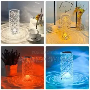 16 Color Changing Rose Lamp