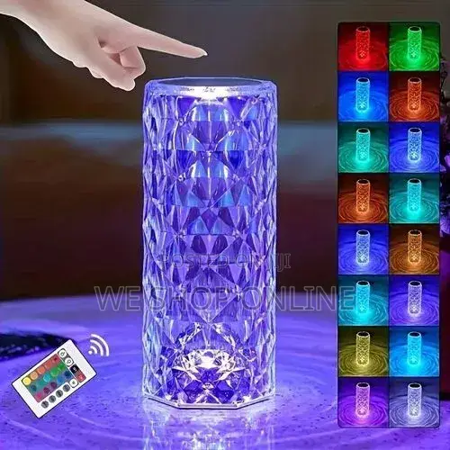 16 Color Changing Rose Lamp
