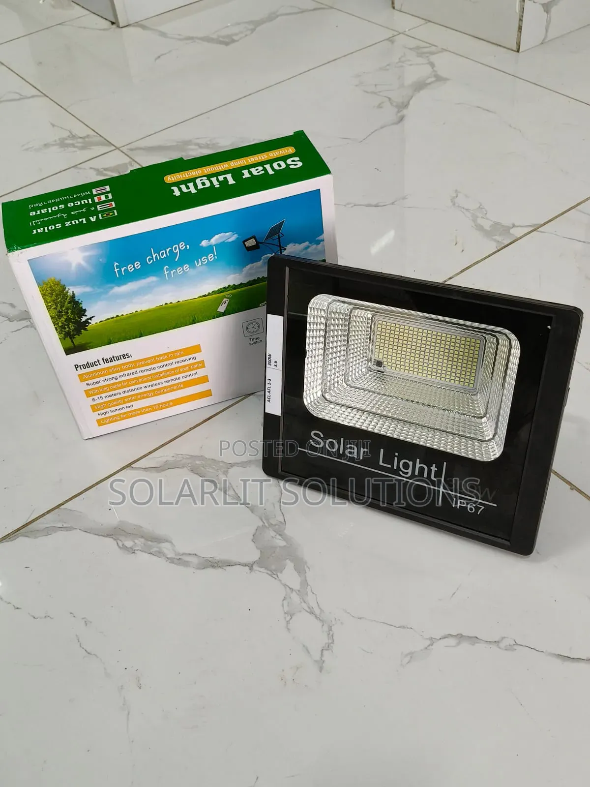 High Power Acl-Afl 1-3 300w Floodlight for Outdoor Use