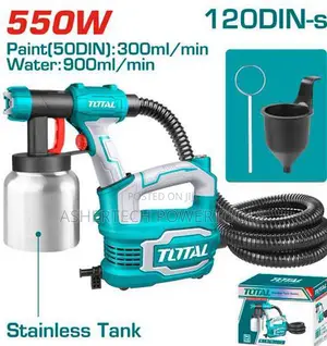 Total Aluminum HVLP Spray Gun 550w