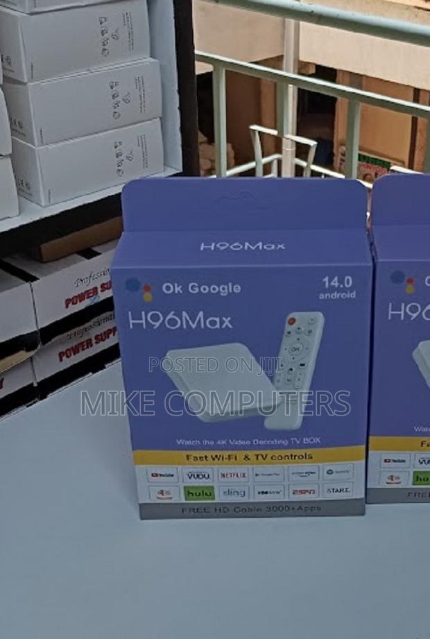 H96max 2+16gb Storage Android 14.0 Tv Box New Gadget