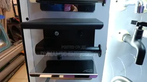 Premium Matte Black Toilet Tissue Holder