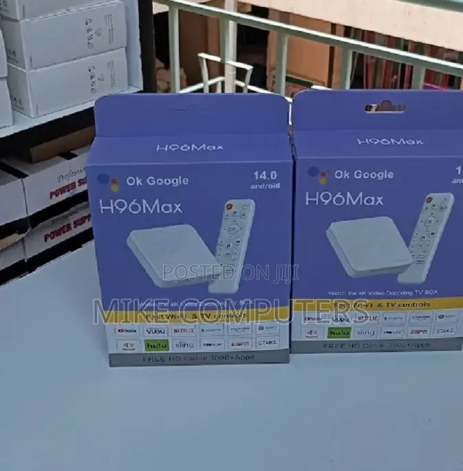 H96max 2+16gb Storage Android 14.0 Tv Box New Gadget