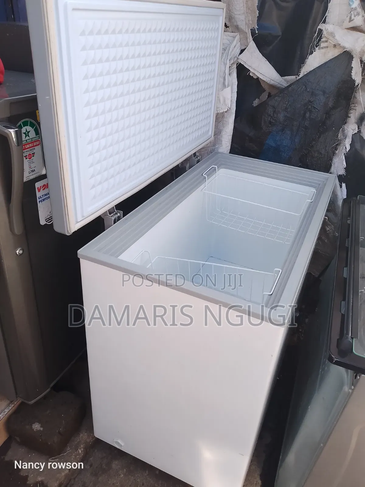 White 300litres Deep Freezer