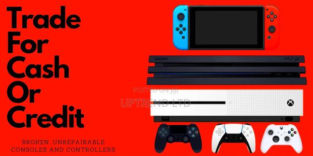 Trade Your Playstation ,Xbox or Nintendo for Cash or Credit