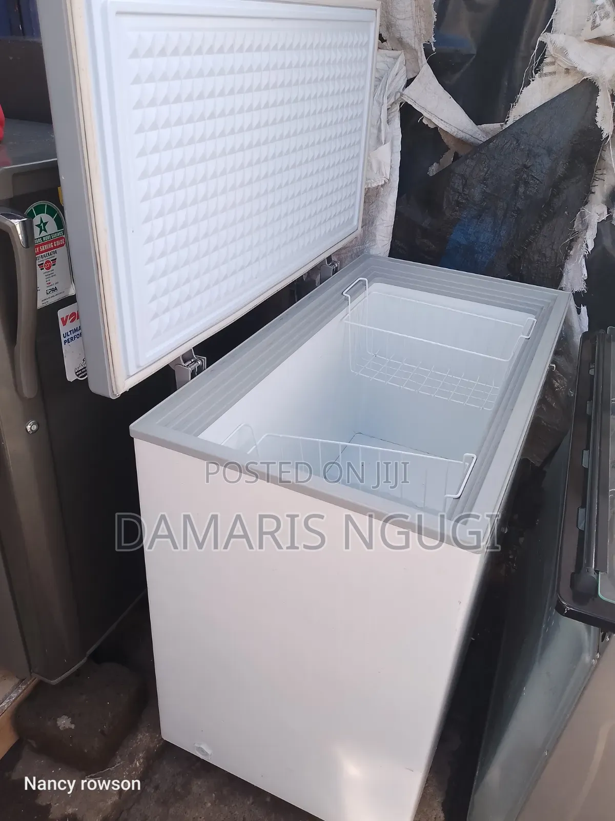 White 300litres Deep Freezer