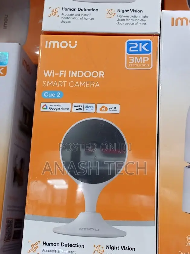 Wireless Imou Cue2 Ai Indoor Wi-Fi Security Camera