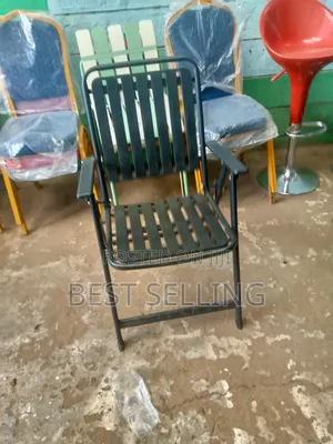 Premium Black Outdoor Folding Chairs