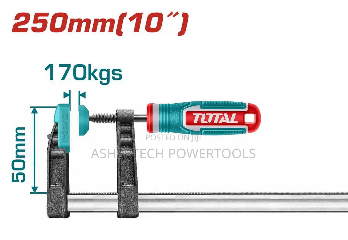 Total Ht F Clamp 50x250mm