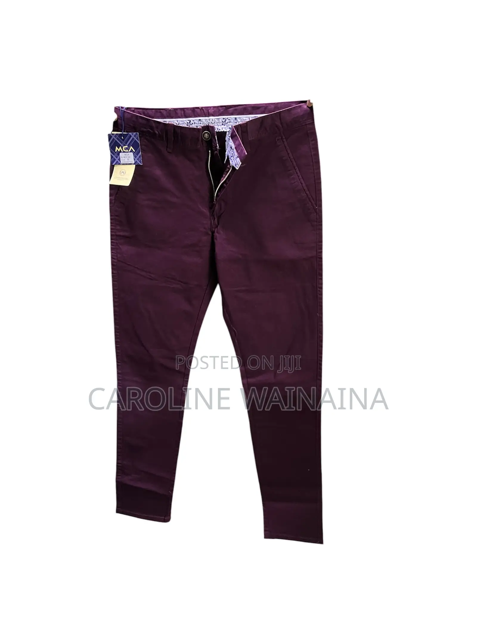 Maroon Soft Khaki for Men