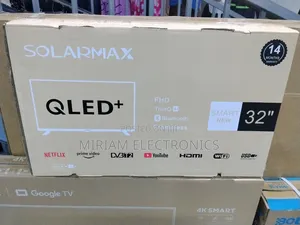 Solarmax 32 Inch Smart Led Full Hd Tv - Black