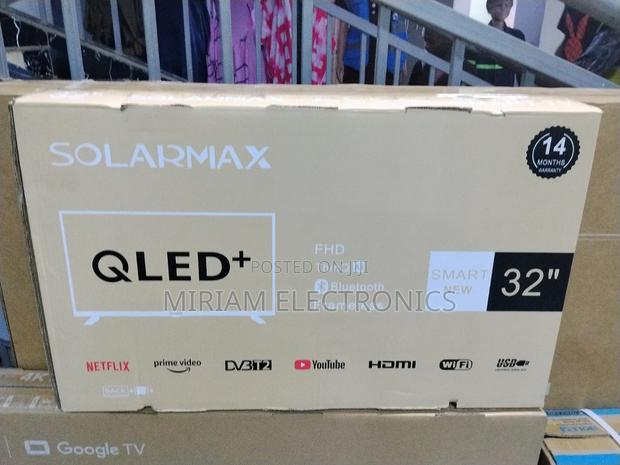 Solarmax 32 Inch Smart Led Full Hd Tv - Black - thumbnail 3