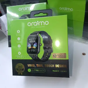 Smart Watch , Oraimo Watch 5 Water Proof, Weight 41.4 Grams