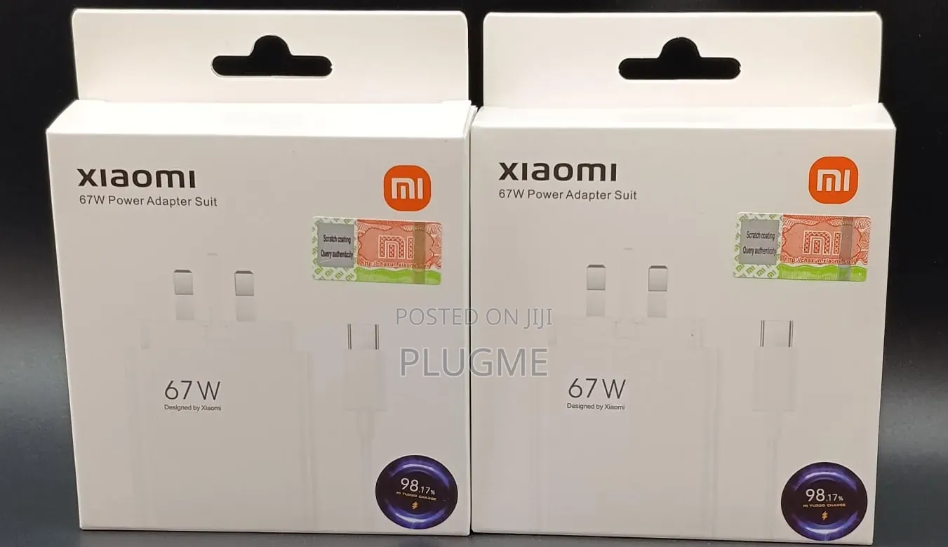 Original Xiaomi 67w Fast Power Adapter