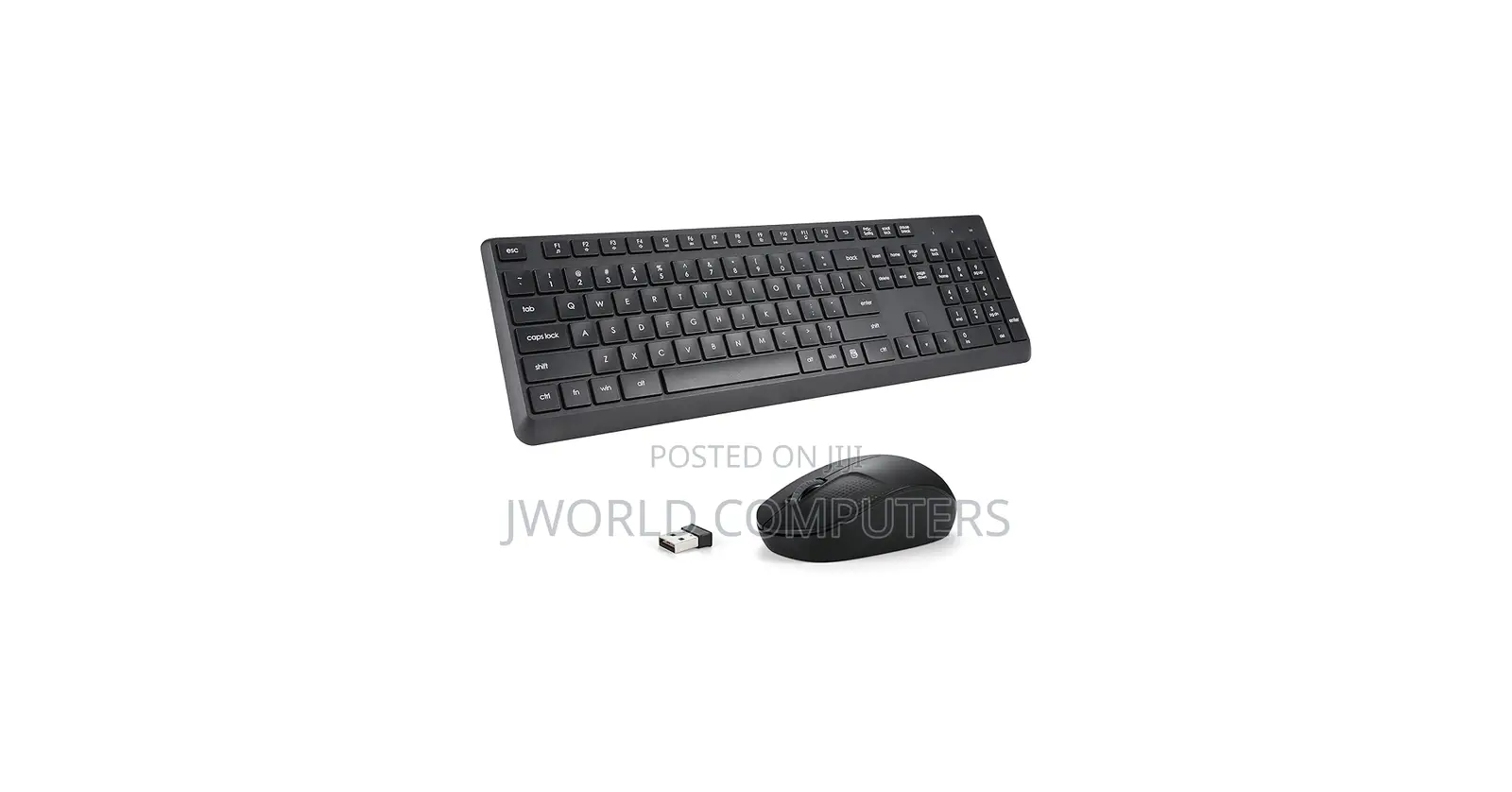 Full Wireless Keyboard Plus Mouse