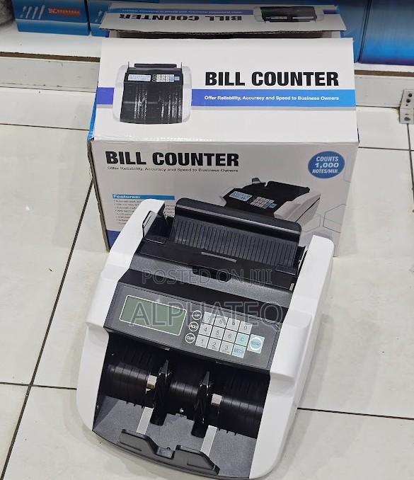 Bill Counter Machine With Digital Display Screen