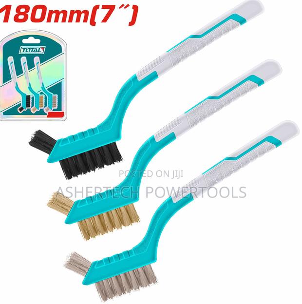 Total Tac38033 3pcs Abrasive Brush Set Size:180mm(7")