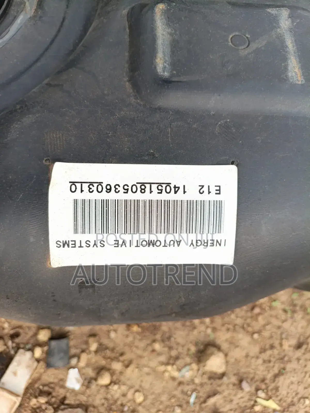Nissan Note Fuel Tank