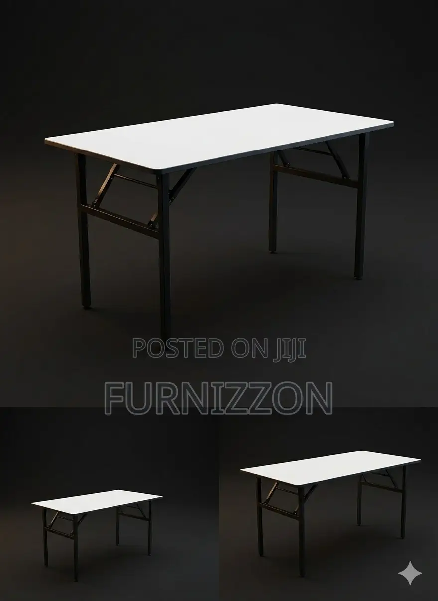 Durable 1.8m Wooden Folding Table – Indoor Outdoor Use