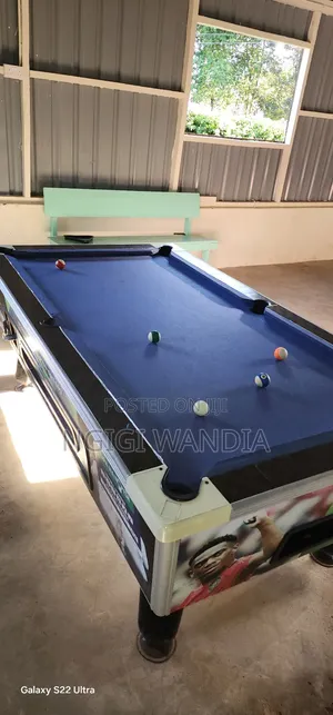 Marble Top Pool Table