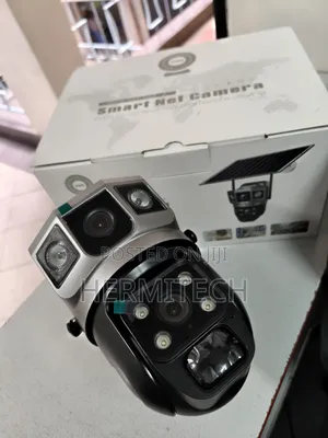 V380 Pro Wifi Enabled Dual Lens CCTV Solar Powered PTZ Cameras