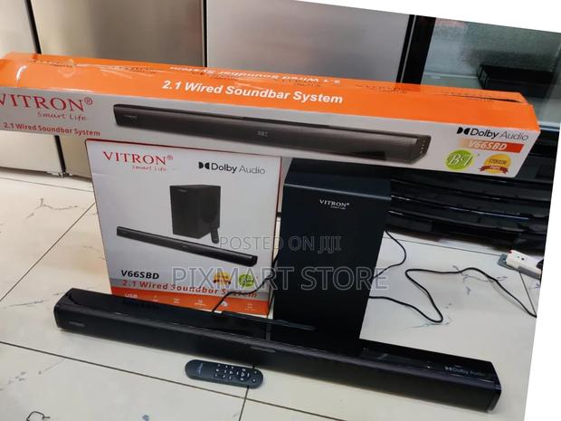 Vitron V66sbd 2.1 Soundbar With Powerful Bass Subwoofer