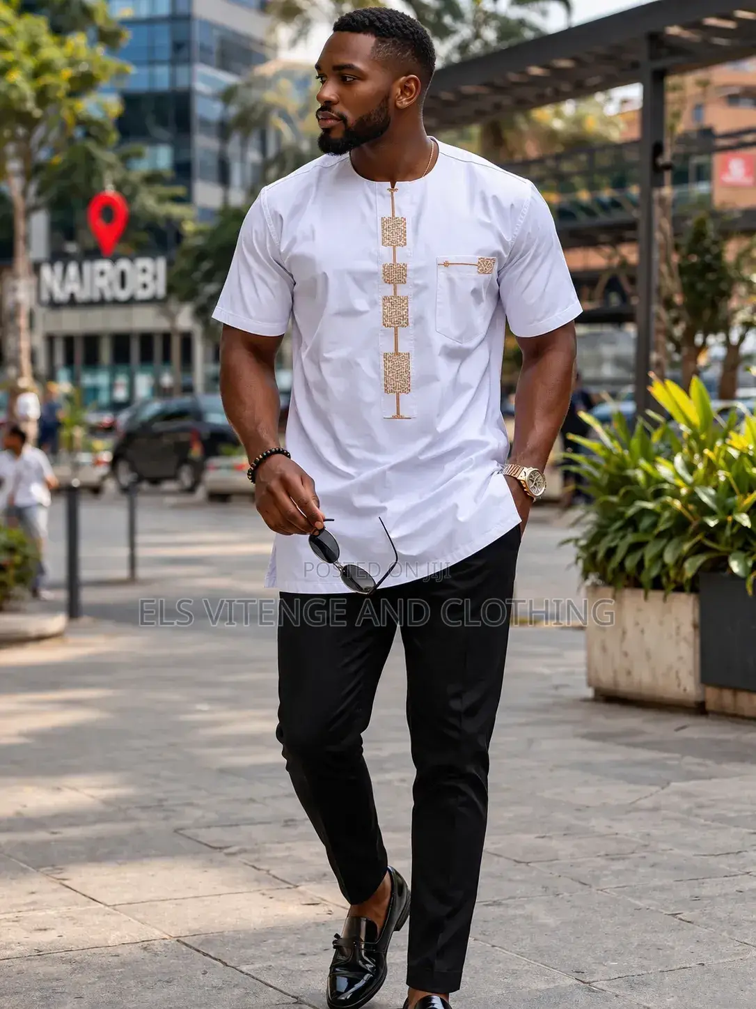 African Embroidered Shirts