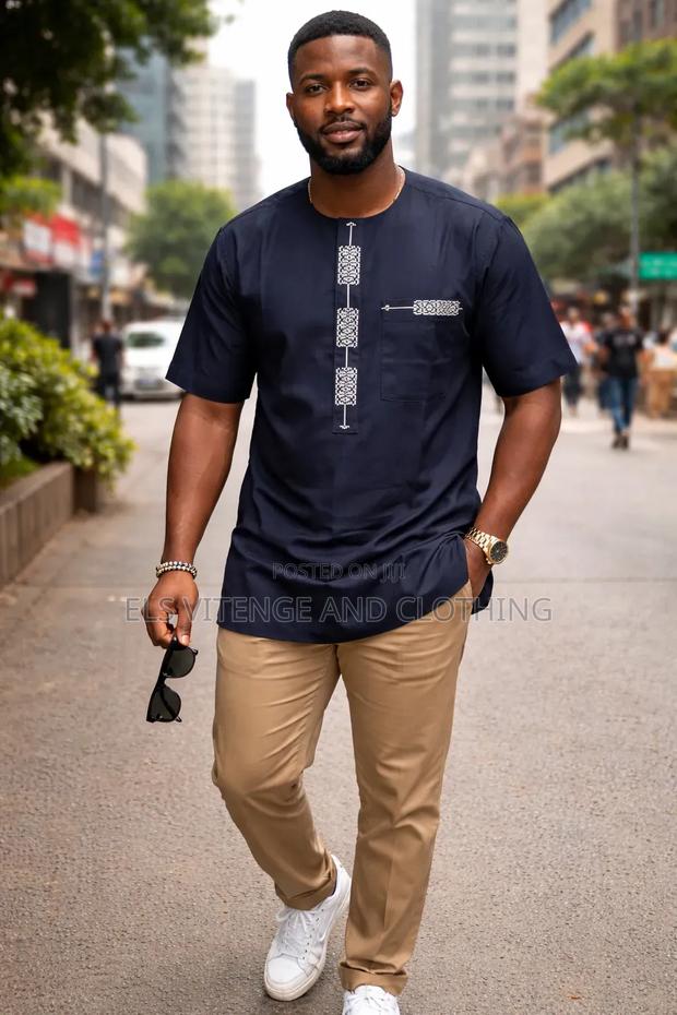 African Embroidered Shirts - thumbnail 7