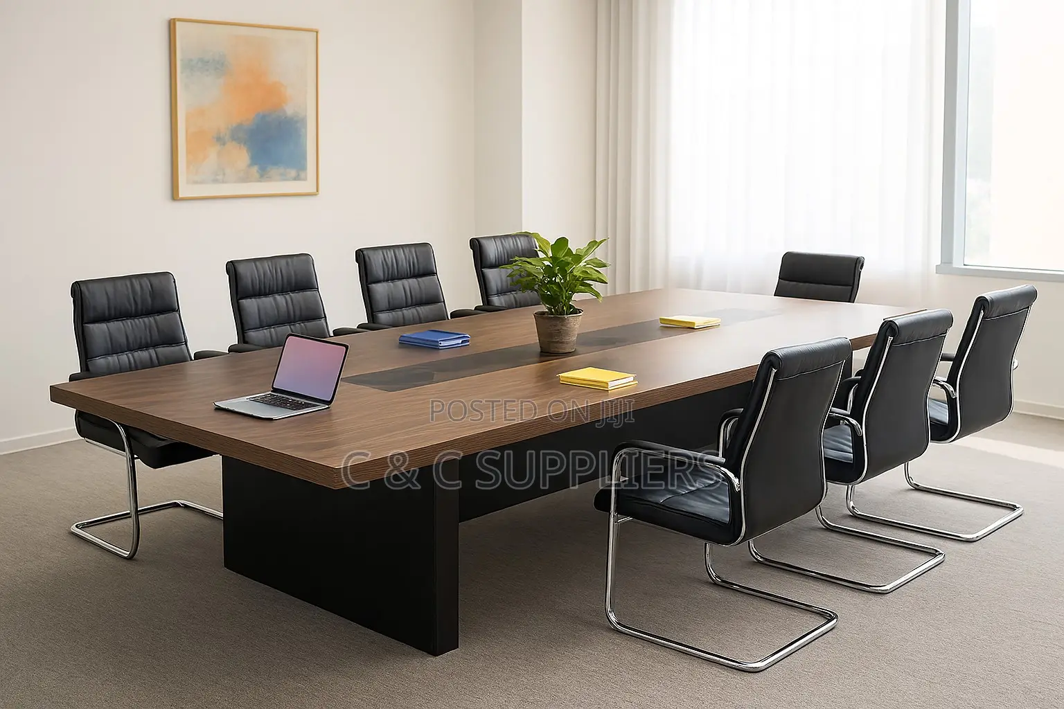 Conference Tables; Advanced Modern Boardroom Office Table - 3000mm