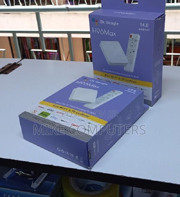 Smart Android Tv Box H96max Android 14.0 H313 2gb Ram 16gb Rom - thumbnail 2