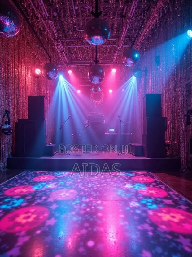 Club Lighting Set Up - main view