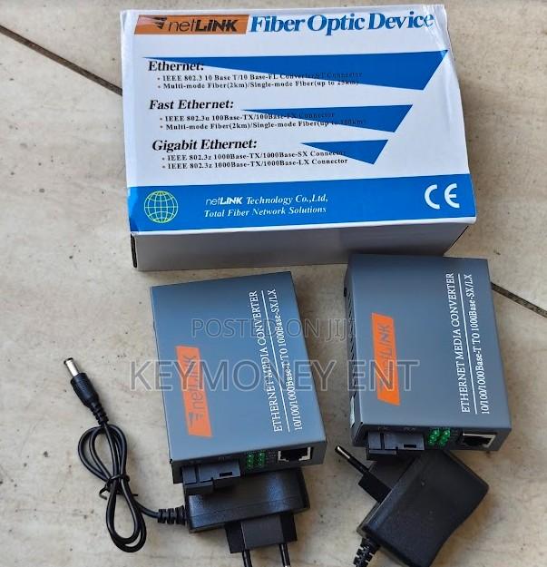 High Speed Gigabit Media Converter – Fiber Optic to Ethernet