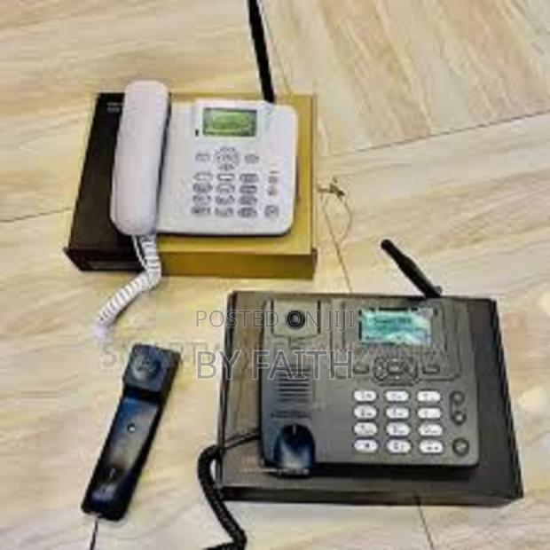 GSM FWP 6588 Fixed Landline Phone | Battery Backup