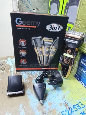 *Geemy Shavers3in1 Rechargeable Shaver And Trimmer Set.*Rechargeable