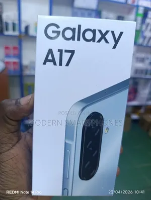 New Samsung Galaxy A17 128 GB Blue