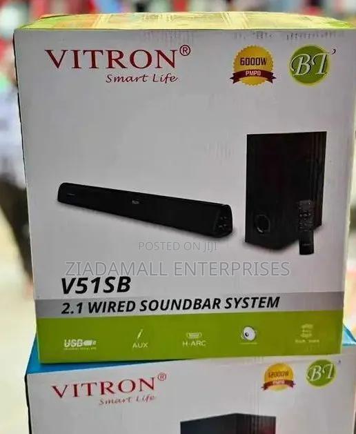 *Vitron Soundbar V51sb Clear and Immersive Audio Performance