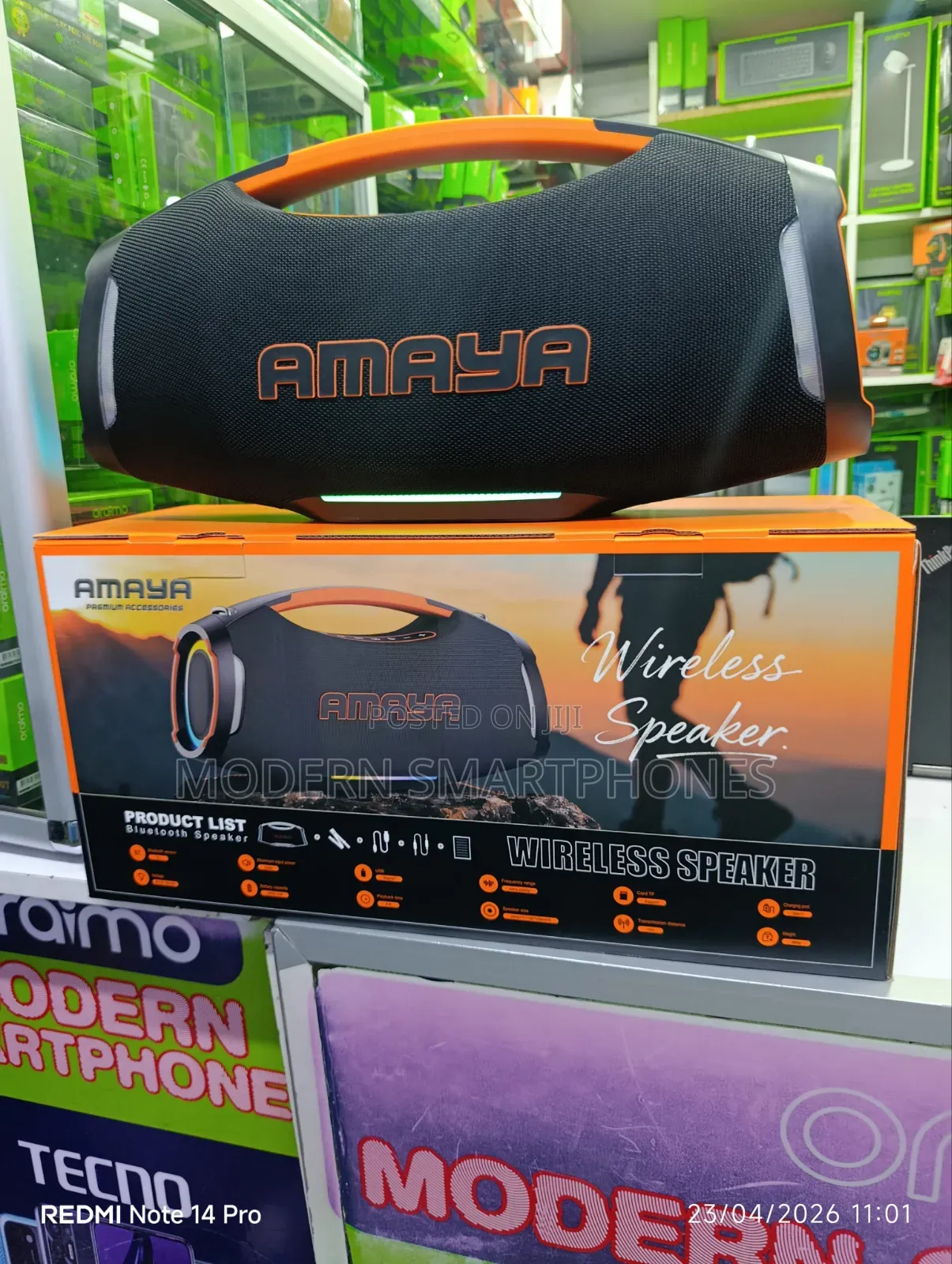 Amaya Asp Jb3 350w Super Sound Wireless Bluetooth Speaker