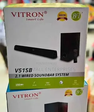 Vitron Soundbar 2.1 V51sb Compact Design With Modern Appeal