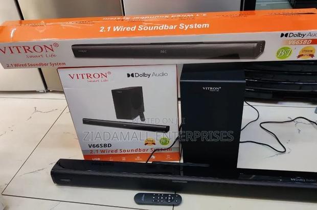 *Vitron Soundbar 2.1 V66sbd 17000w High-Power 2.1 Channel Audio