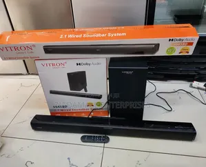 *Vitron Soundbar 2.1 V66sbd 17000w Wired Soundbar System