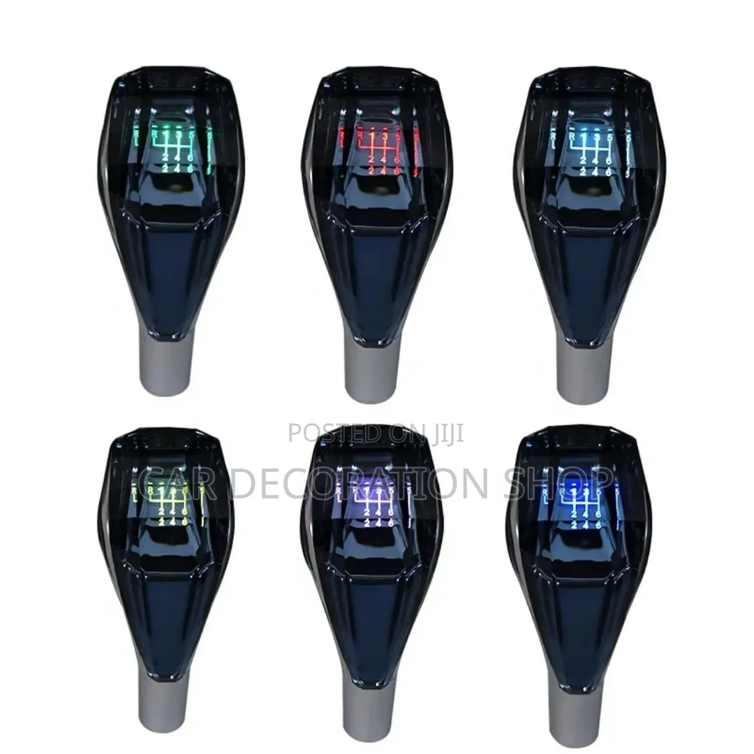 Led Illuminated Crystal Gear Shift Knob4 Manual Transmission Car